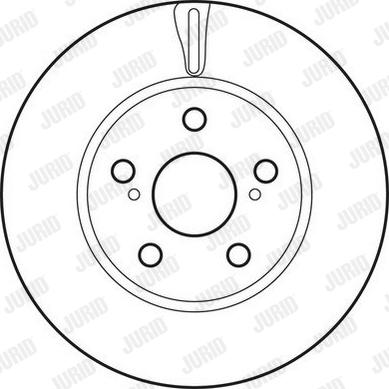 Jurid 562797JC - Bremžu diski www.autospares.lv