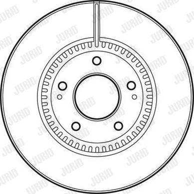 Jurid 562755JC-1 - Bremžu diski www.autospares.lv