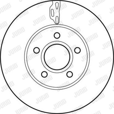 Jurid 562752JC - Bremžu diski www.autospares.lv