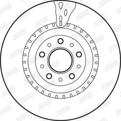 Jurid 562760JC - Bremžu diski www.autospares.lv