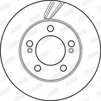 Jurid 562785JC - Bremžu diski autospares.lv