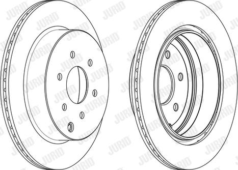 Jurid 562782JC-1 - Bremžu diski autospares.lv