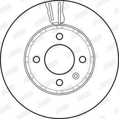 Jurid 562727JC - Bremžu diski www.autospares.lv