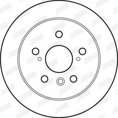 Jurid 562770JC - Bremžu diski www.autospares.lv