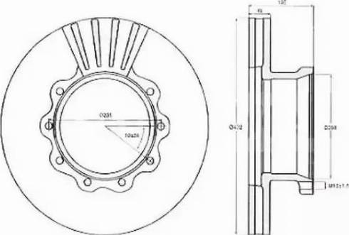 Jurid 567406J - Bremžu diski www.autospares.lv