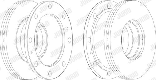 Jurid 567116J - Тормозной диск www.autospares.lv