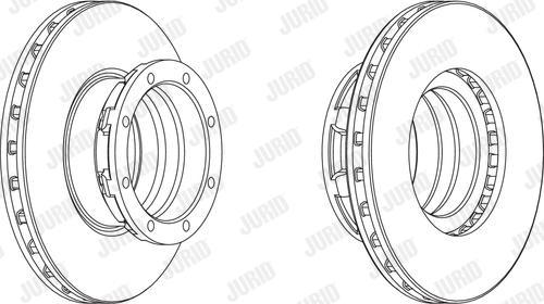 Jurid 567767J - Bremžu diski autospares.lv