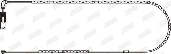 Jurid 581439 - Indikators, Bremžu uzliku nodilums www.autospares.lv