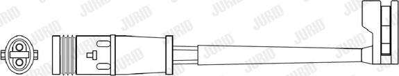 Jurid 581437 - Indikators, Bremžu uzliku nodilums autospares.lv