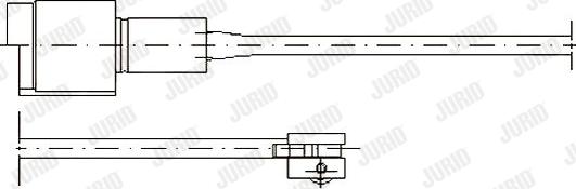 Jurid 581354 - Indikators, Bremžu uzliku nodilums www.autospares.lv