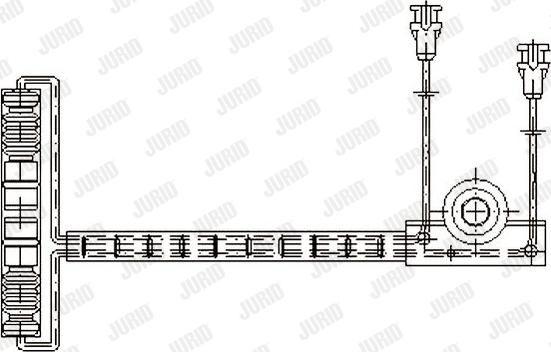 Jurid 581353 - Indikators, Bremžu uzliku nodilums www.autospares.lv