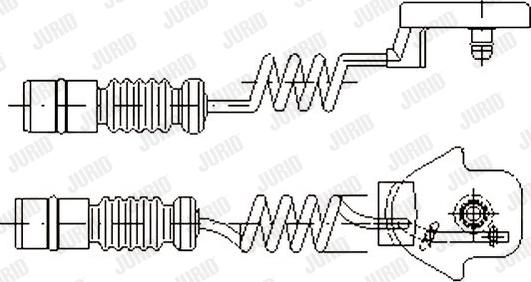 Jurid 581305 - Indikators, Bremžu uzliku nodilums www.autospares.lv