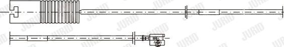 Jurid 581374 - Indikators, Bremžu uzliku nodilums autospares.lv