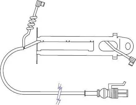 Jurid 587056 - Indikators, Bremžu uzliku nodilums www.autospares.lv