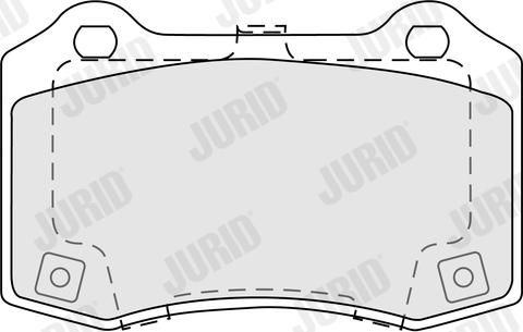 Jurid 574096J - Bremžu uzliku kompl., Disku bremzes www.autospares.lv