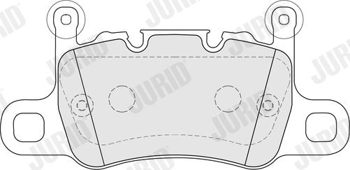 Jurid 574102J - Bremžu uzliku kompl., Disku bremzes www.autospares.lv