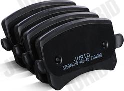 Jurid 575044J-D - Bremžu uzliku kompl., Disku bremzes www.autospares.lv