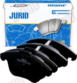 Jurid 575046J-D - Bremžu uzliku kompl., Disku bremzes www.autospares.lv