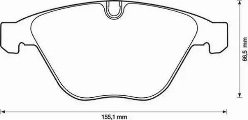 Jurid 571990J-AS - Brake Pad Set, disc brake www.autospares.lv