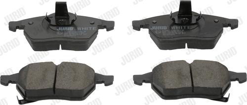 Jurid 571997JC - Тормозные колодки, дисковые, комплект www.autospares.lv