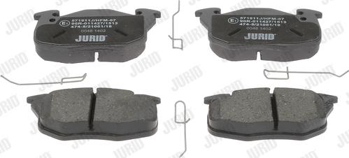 Jurid 571911J - Brake Pad Set, disc brake www.autospares.lv