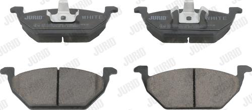 Jurid 571985JC - Тормозные колодки, дисковые, комплект www.autospares.lv