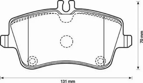 Jurid 571986J-AS - Bremžu uzliku kompl., Disku bremzes www.autospares.lv