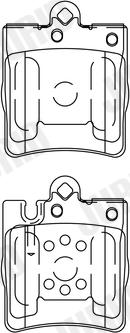 Jurid 571988J - Bremžu uzliku kompl., Disku bremzes www.autospares.lv