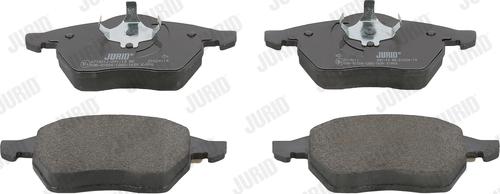 Jurid 571921J - Brake Pad Set, disc brake www.autospares.lv