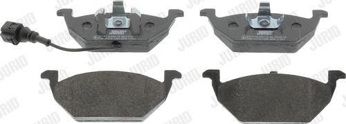 Jurid 571971J - Brake Pad Set, disc brake www.autospares.lv