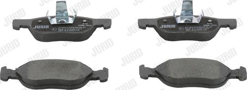 Jurid 571973J - Brake Pad Set, disc brake www.autospares.lv