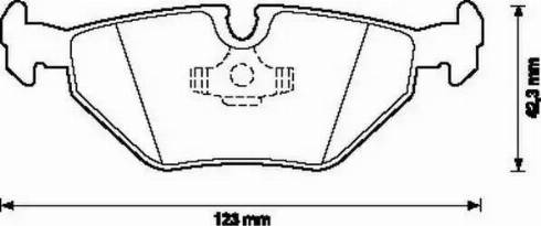 Jurid 571546J-AS - Brake Pad Set, disc brake www.autospares.lv