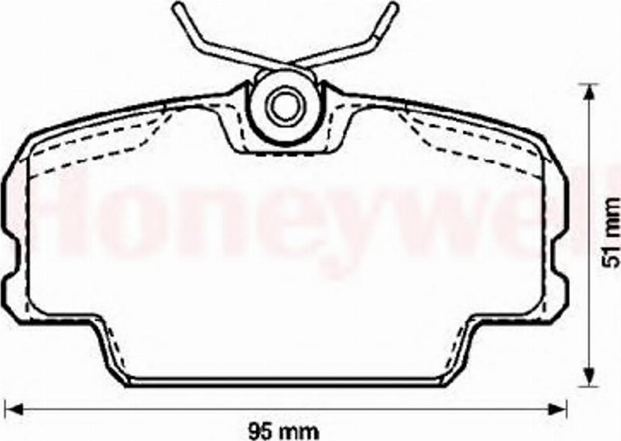 Jurid 571559JAS - Brake Pad Set, disc brake www.autospares.lv