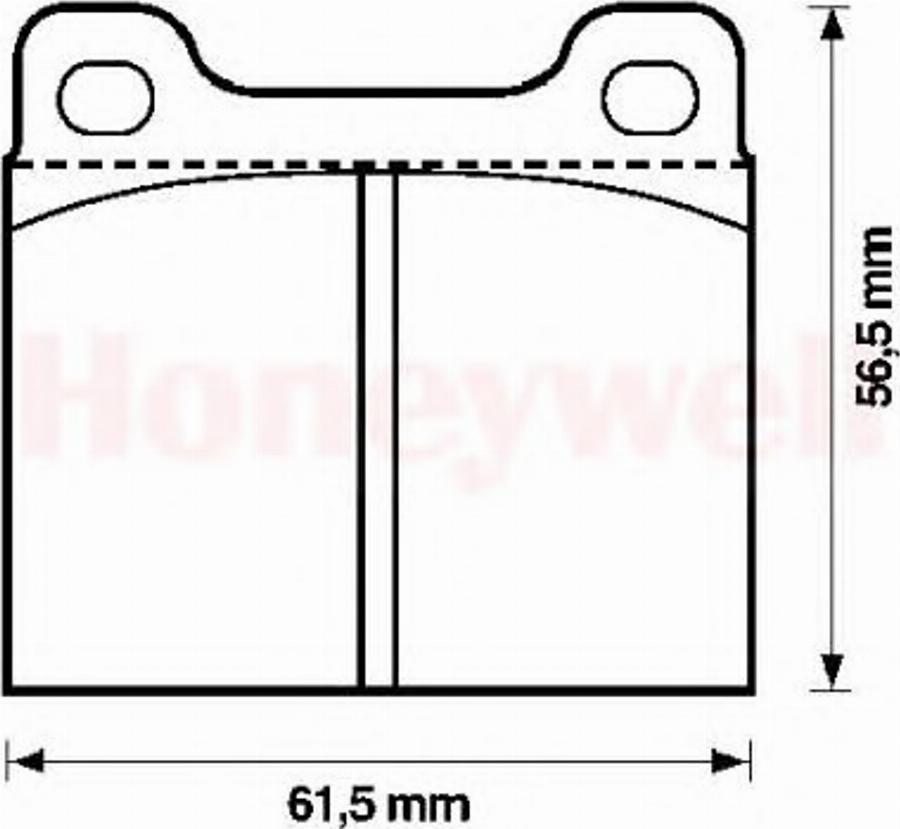 Jurid 571554JAS - Bremžu uzliku kompl., Disku bremzes www.autospares.lv