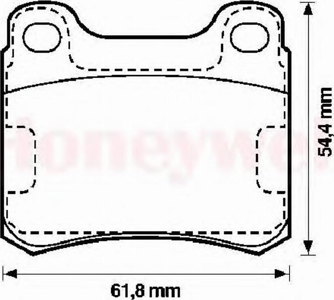 Jurid 571555JAS - Bremžu uzliku kompl., Disku bremzes www.autospares.lv