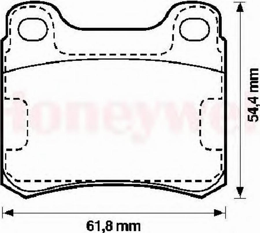 Jurid 571556J-AS - Brake Pad Set, disc brake www.autospares.lv