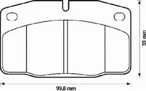 Jurid 571539J-AS - Тормозные колодки, дисковые, комплект www.autospares.lv