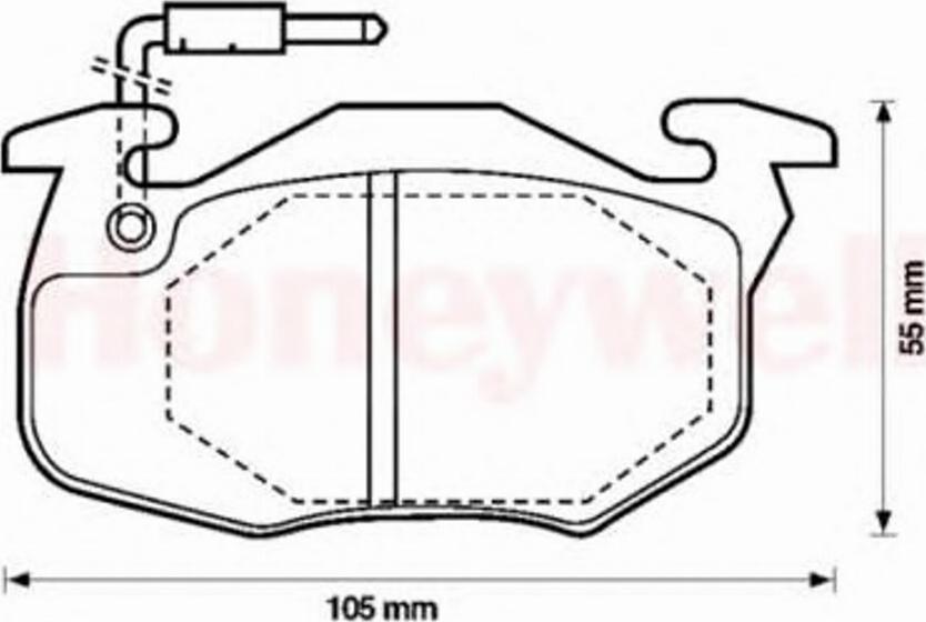 Jurid 571525JAS - Brake Pad Set, disc brake www.autospares.lv