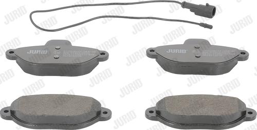 Jurid 571523D - Brake Pad Set, disc brake www.autospares.lv