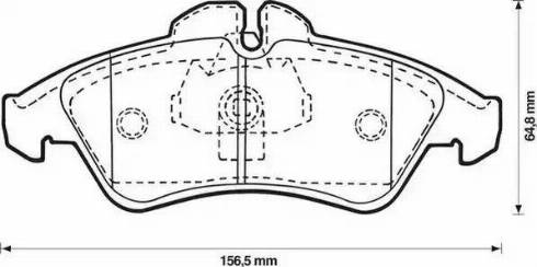 Jurid 571844J-AS - Тормозные колодки, дисковые, комплект www.autospares.lv