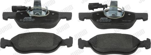 Jurid 571888J - Brake Pad Set, disc brake www.autospares.lv