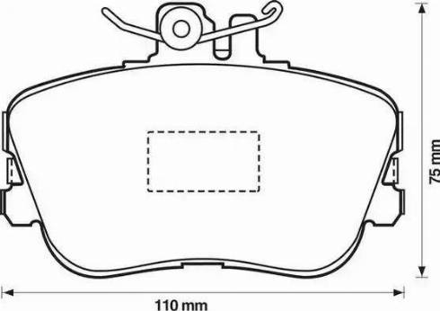 Jurid 571828J-AS - Bremžu uzliku kompl., Disku bremzes www.autospares.lv