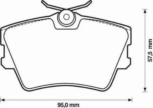 Delphi LP1313 - Bremžu uzliku kompl., Disku bremzes www.autospares.lv