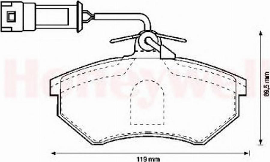 Jurid 571356J-AS - Тормозные колодки, дисковые, комплект www.autospares.lv