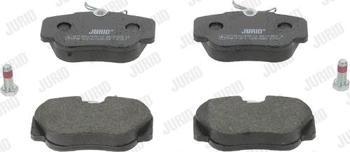 Jurid 571353J - Bremžu uzliku kompl., Disku bremzes www.autospares.lv