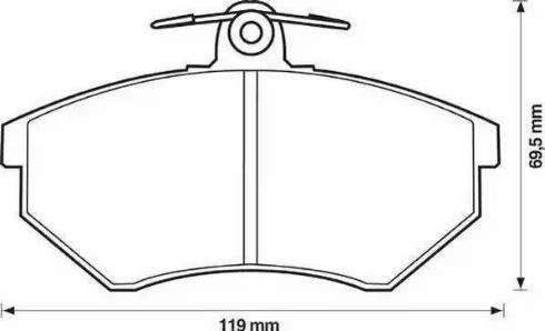 RIDER RD.3323.DB1044 - Тормозные колодки, дисковые, комплект www.autospares.lv