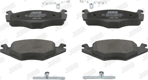 Jurid 571317J - Brake Pad Set, disc brake www.autospares.lv