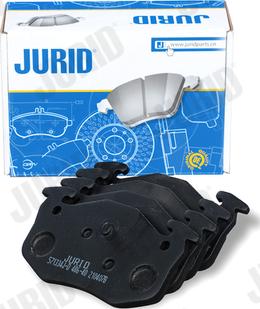 Jurid 571334J-D - Bremžu uzliku kompl., Disku bremzes www.autospares.lv