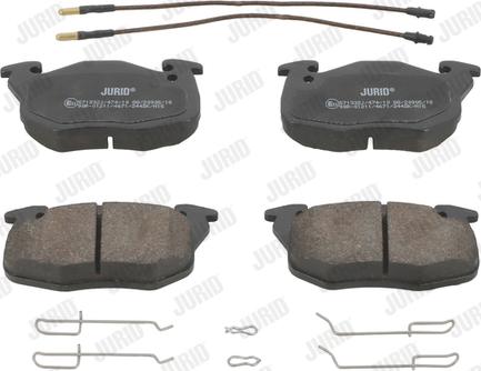 Jurid 571332J - Brake Pad Set, disc brake www.autospares.lv