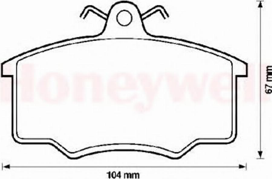 Jurid 571375JAS - Brake Pad Set, disc brake www.autospares.lv